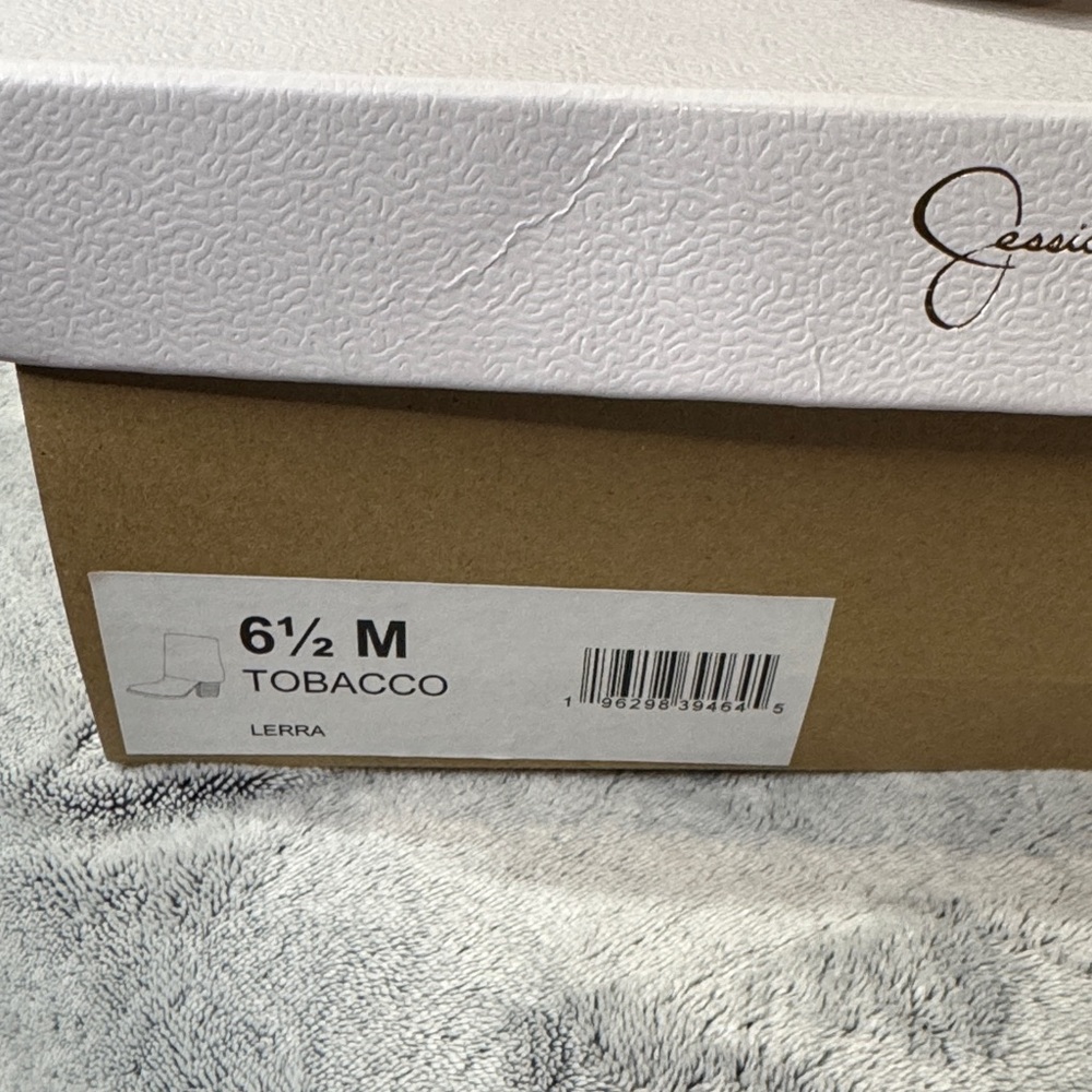 Jessica Simpson Lerra Tobacco Brown Boots - Size 6.5 - Picture 2 of 11
